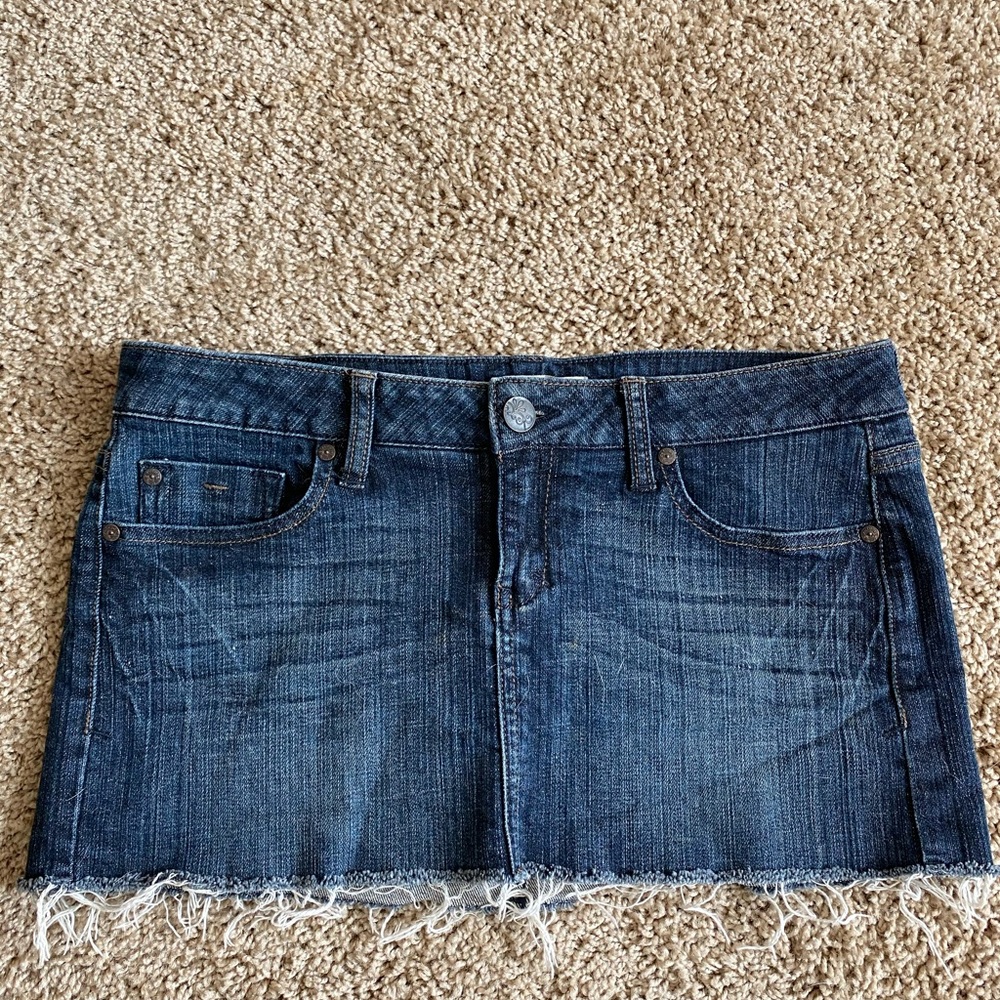 Refuge Jean Mini Skirt